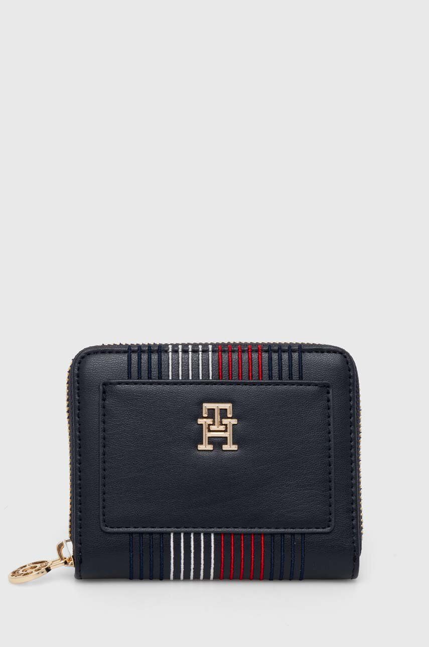 Πορτοφόλι Tommy Hilfiger χρώμα: ναυτικό μπλε, AW0AW16737