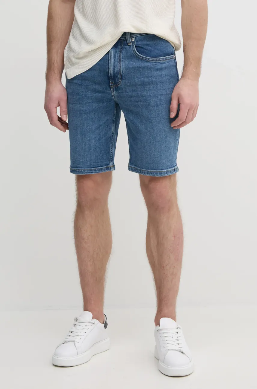 Τζιν σορτς Tommy Hilfiger χρώμα: μπλε, MW0MW39194