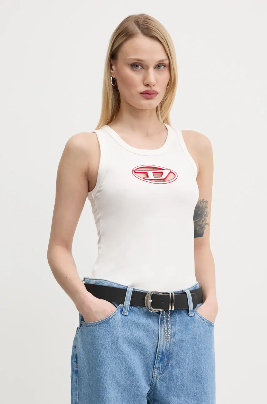 Top Diesel T-LYNYS-OD TANK TOP χρώμα: άσπρο, A15703.0AFAA
