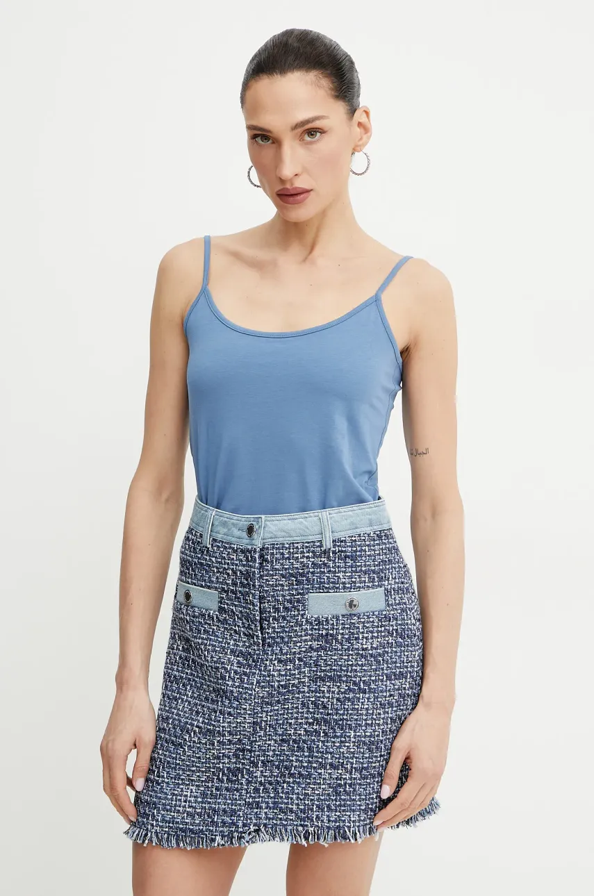Top Morgan BASIC χρώμα: μπλε, BASIC
