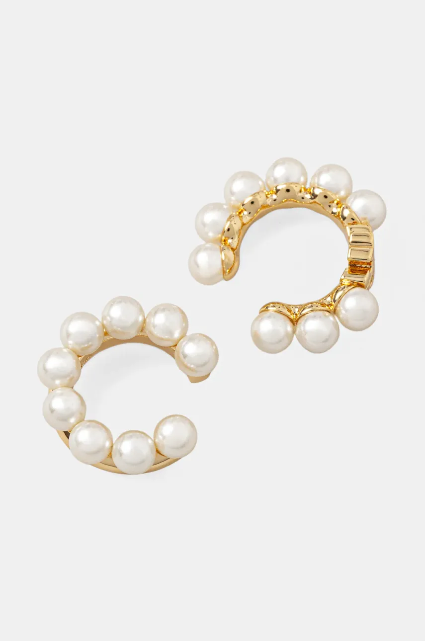 Σκουλαρίκι Tory Burch Kira Pearl Ear Cuff Set 2-pack 164619-137