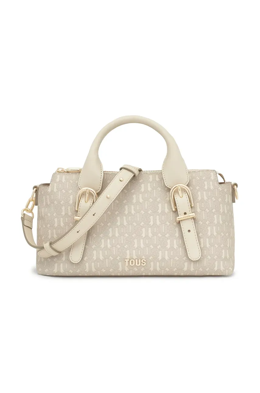 Τσάντα Tous BUCKLES SILHOUETTE χρώμα: μπεζ, 2002201501