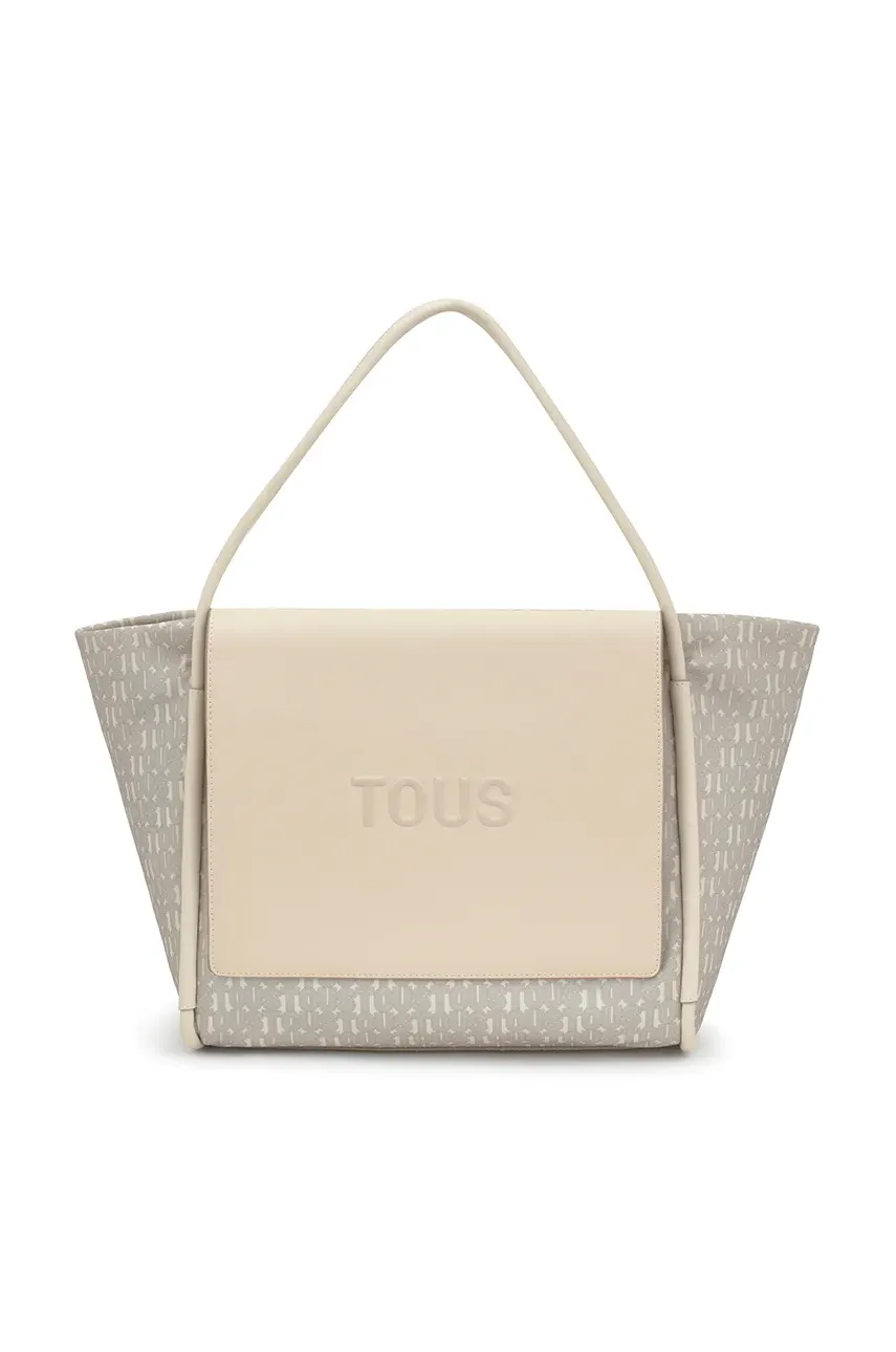 Τσάντα Tous SILHOUETTE SOFT χρώμα: μπεζ, 2002206502