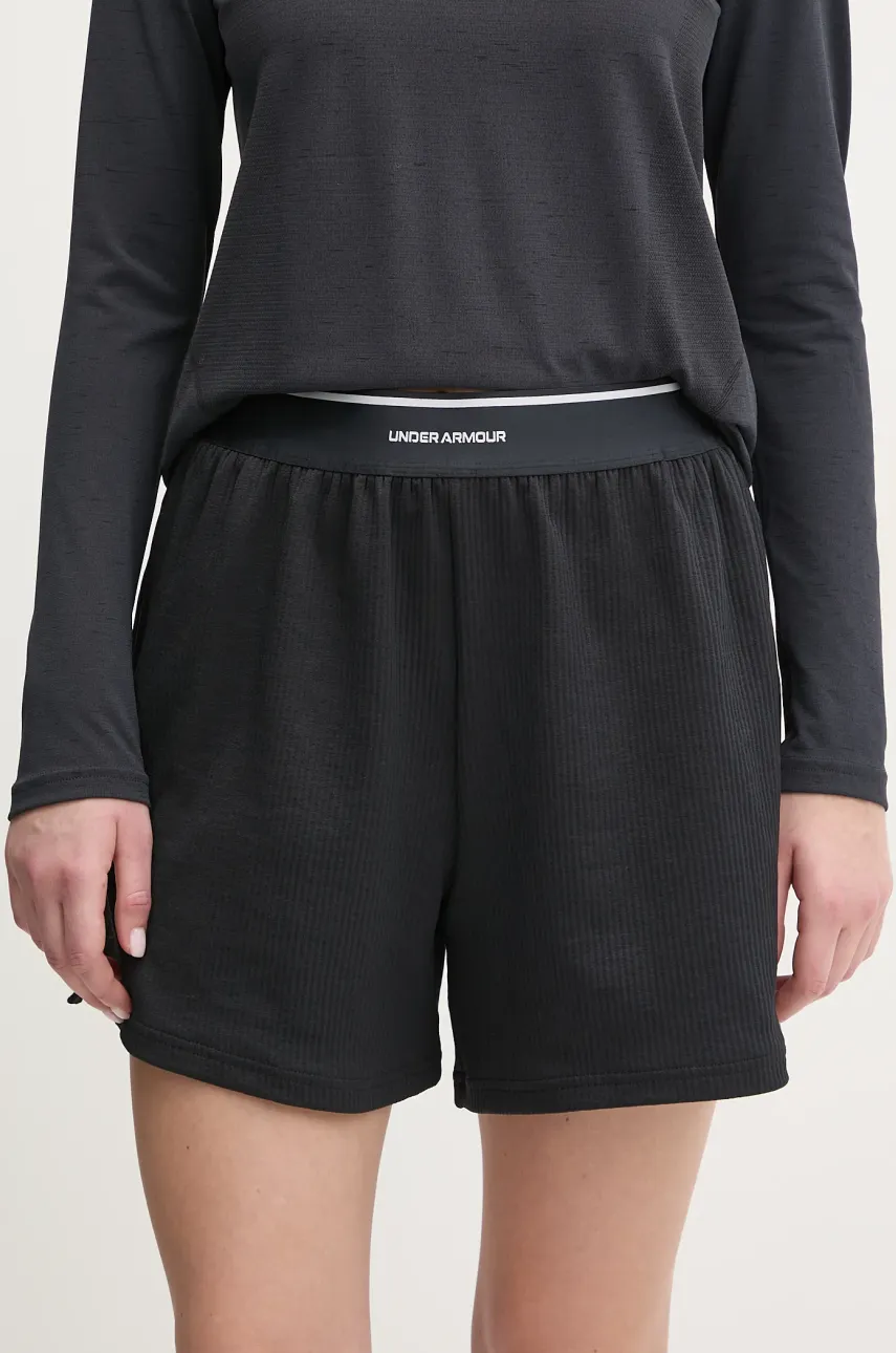 Σορτς προπόνησης Under Armour Meridian χρώμα: μαύρο, 1390242