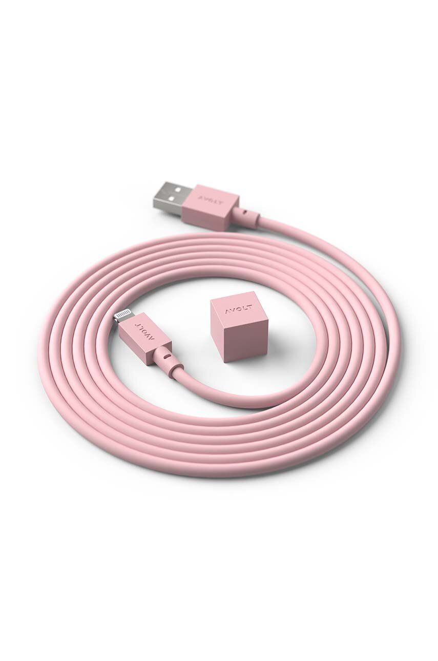 Καλώδιο φόρτισης usb Avolt Cable 1, USB A to Lightning, 1,8 m