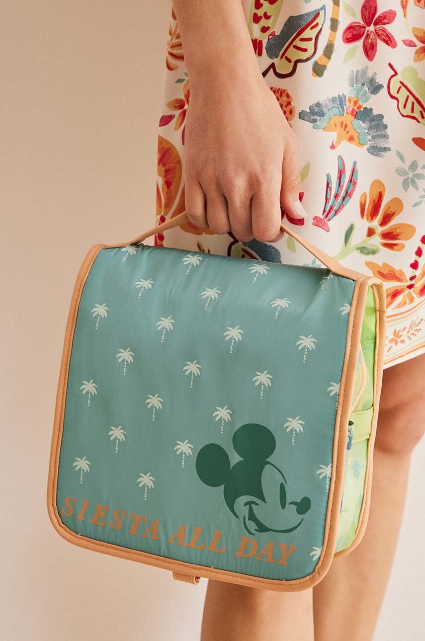Νεσεσέρ καλλυντικών women'secret Mickey χρώμα: πράσινο, 4847892