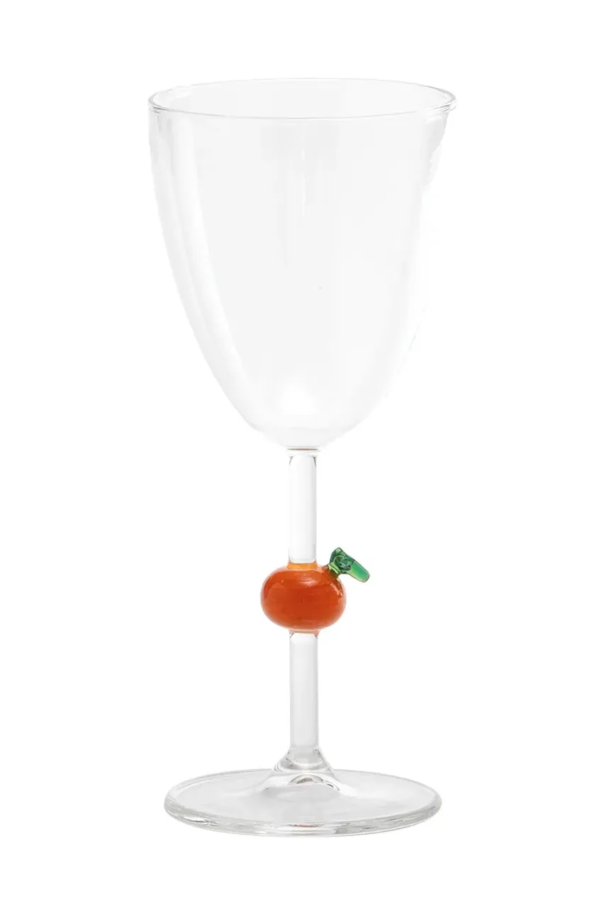 Ποτήρι Zafferano Teca Frutta 250 ml χρώμα: πορτοκαλί