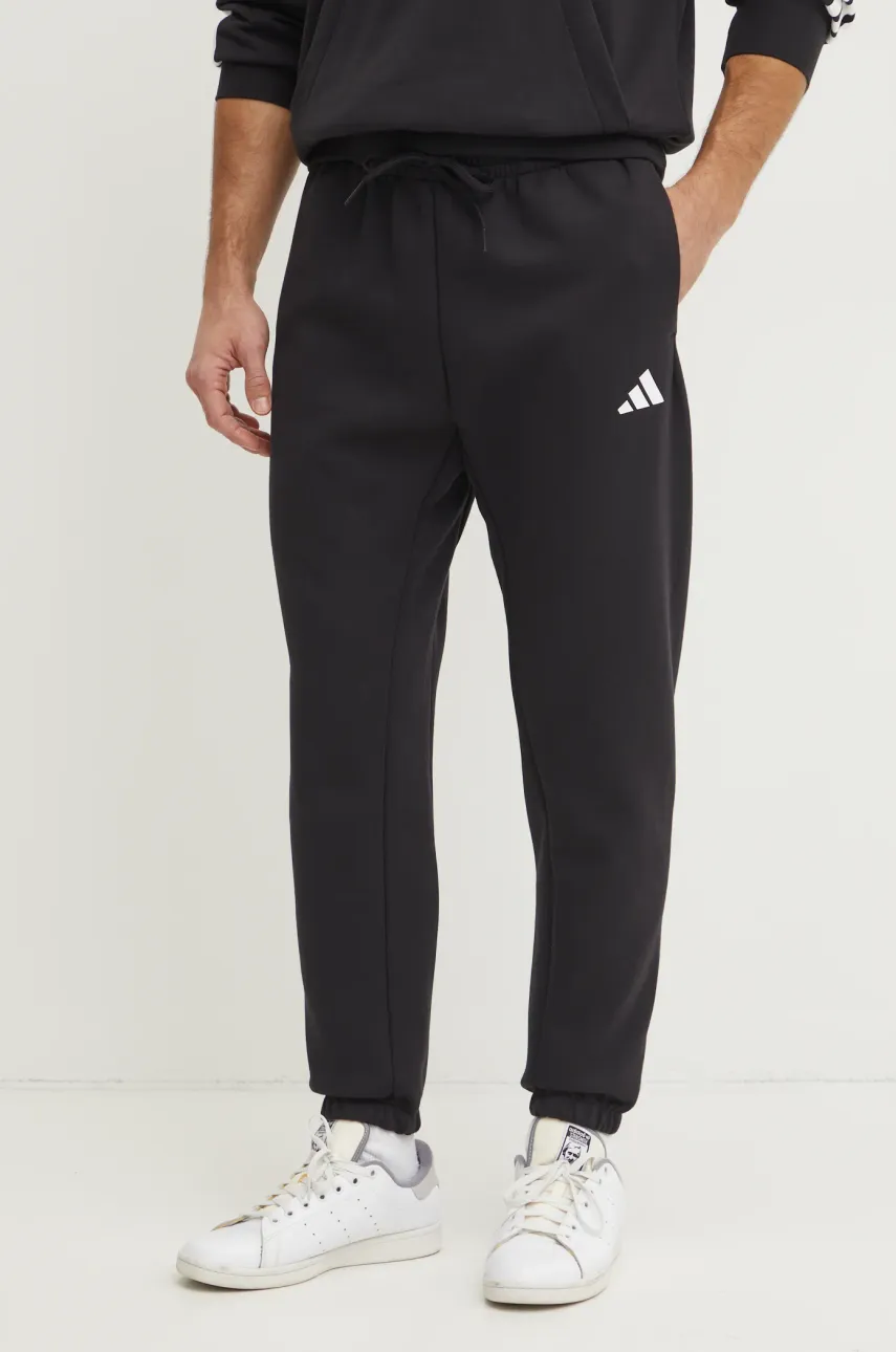 Παντελόνι φόρμας adidas Future Icons χρώμα: μαύρο, JD4949
