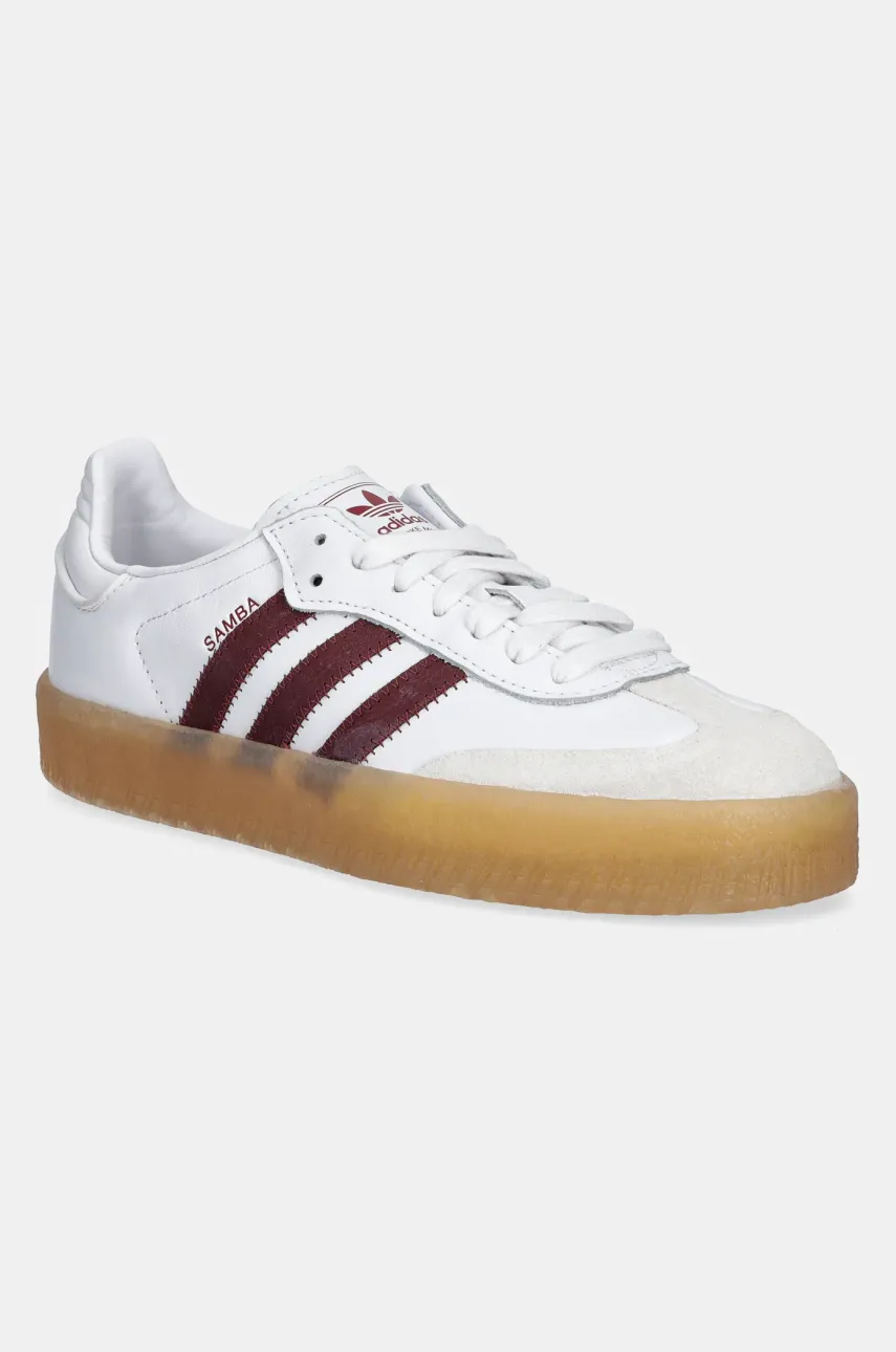 Δερμάτινα αθλητικά παπούτσια adidas Originals Sambae χρώμα: άσπρο, JP5610