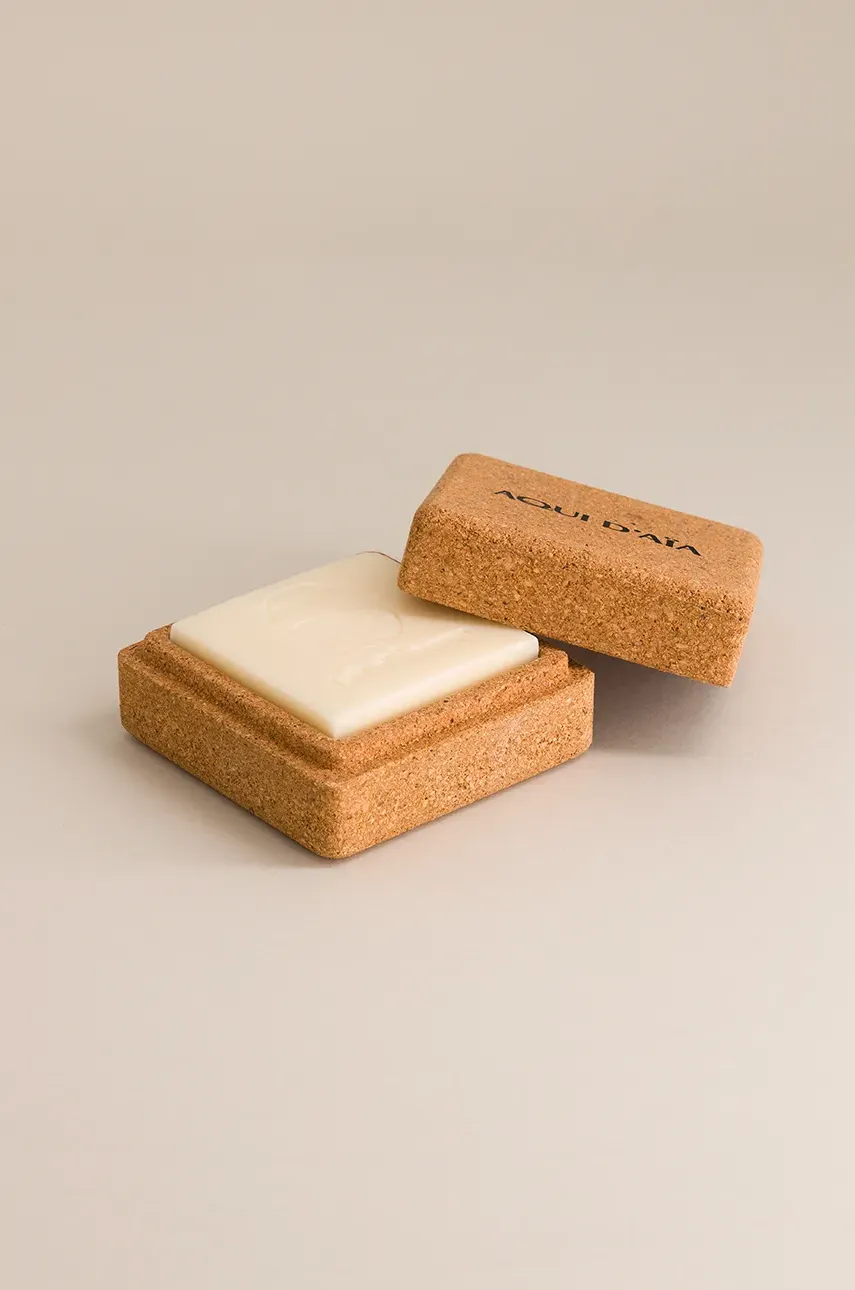 Θήκη σαπουνιού Aqui d'Aia Cork box χρώμα: πολύχρωμο