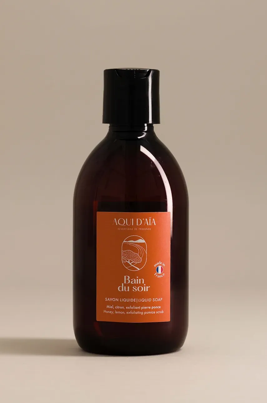 Υγρό απολεπιστικό σαπούνι Aqui d'Aia Evening Bath 300 ml χρώμα: πολύχρωμο