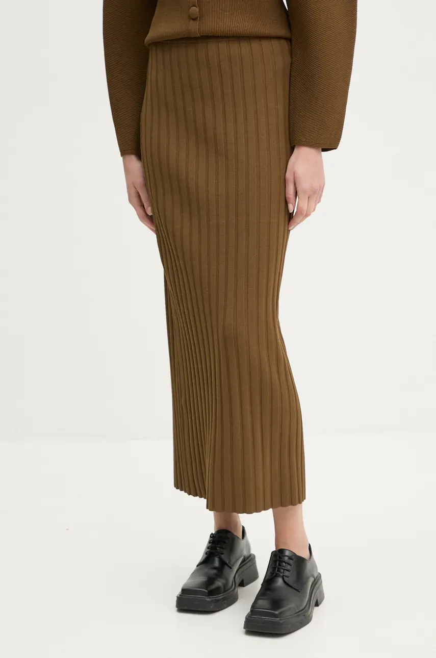 Φούστα By Malene Birger FIEMME χρώμα: πράσινο, Q72575002