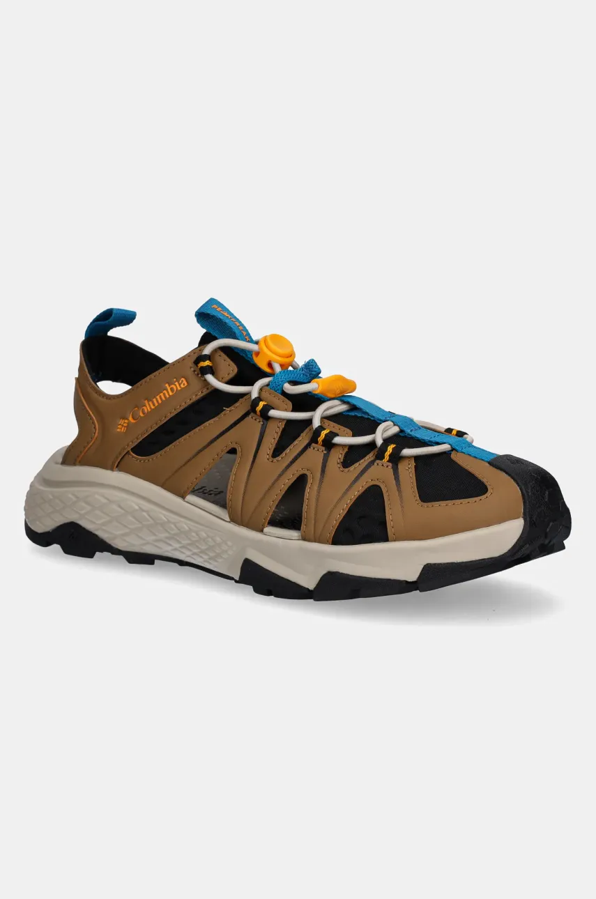 Σανδάλια Columbia PEAKFREAK RUSH χρώμα: καφέ, 2109471