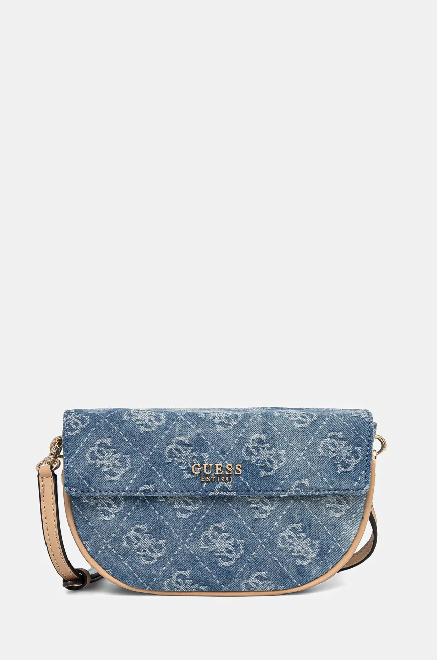 Τσάντα Guess CERELIA χρώμα: μπλε, HWDG96 45190