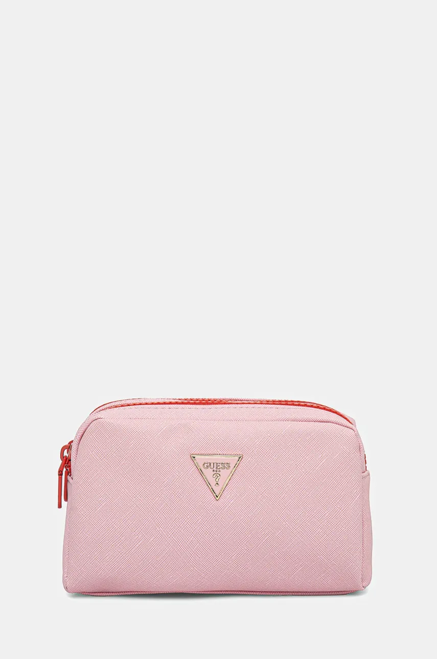 Νεσεσέρ καλλυντικών Guess χρώμα: ροζ, PW7527 P5273