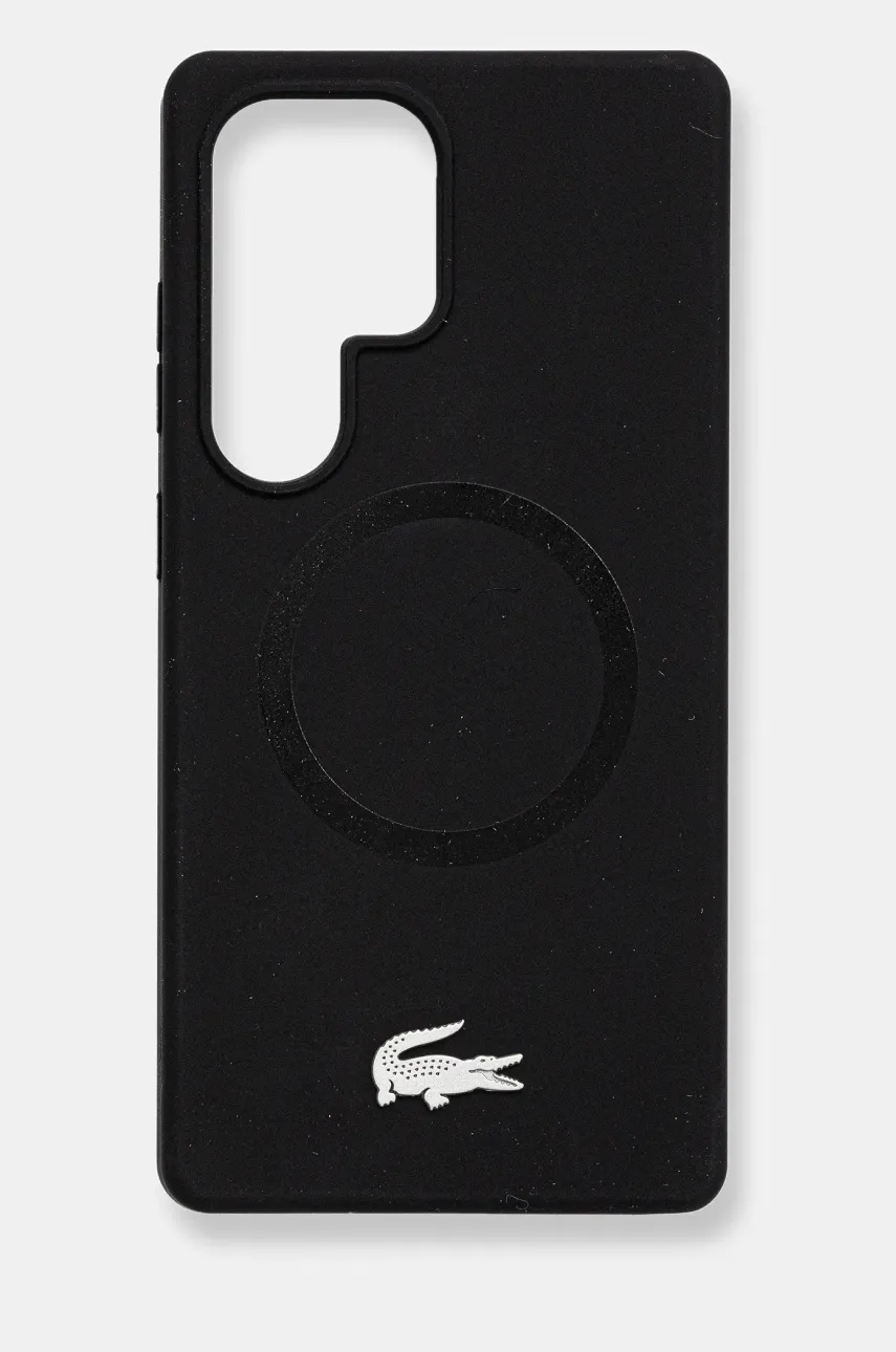 Θήκη κινητού Lacoste Samsung Galaxy S25 Ultra χρώμα: μαύρο, LCHMS25LSMAK