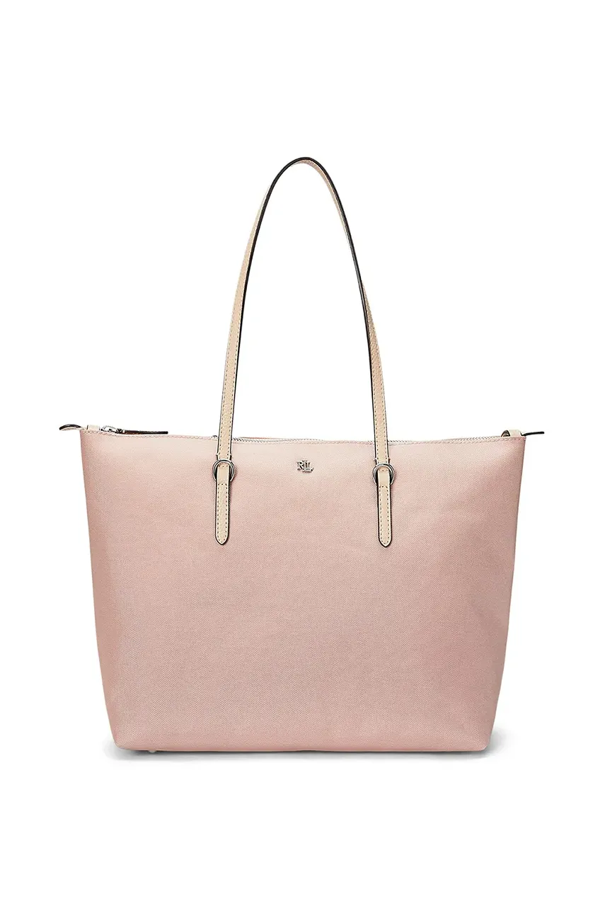 Τσάντα Lauren Ralph Lauren χρώμα: μαύρο, 431916737