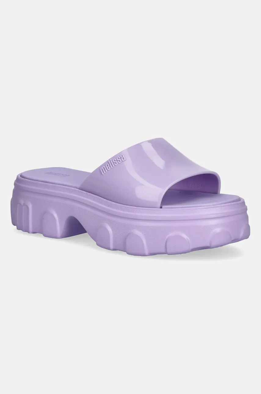 Παντόφλες Melissa MELISSA ELLA SLIDE AD χρώμα: μοβ, M 35882.BH683