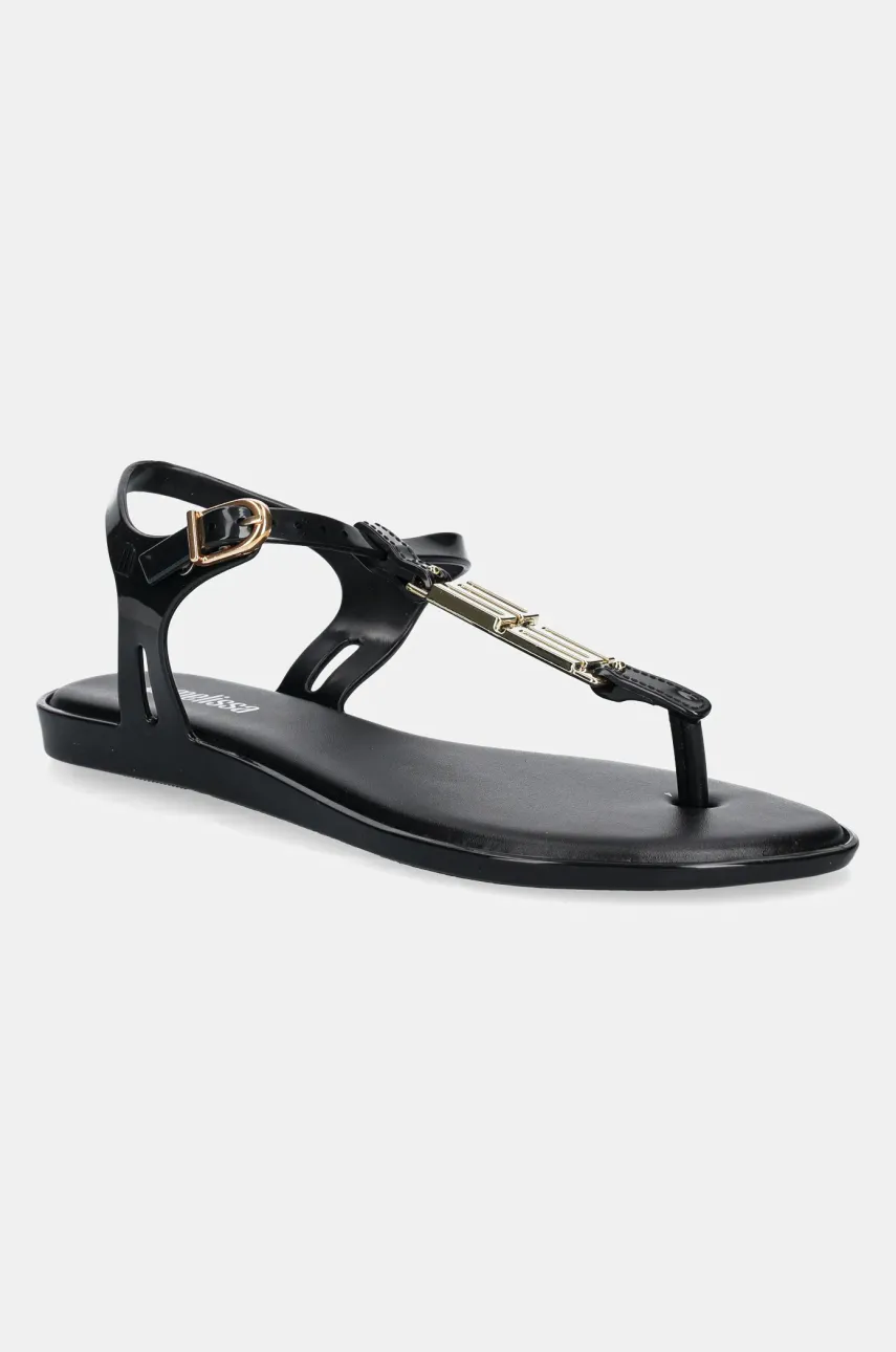 Σανδάλια Melissa MELISSA SOLAR M CHIC AD χρώμα: μαύρο, M 35907 BB105
