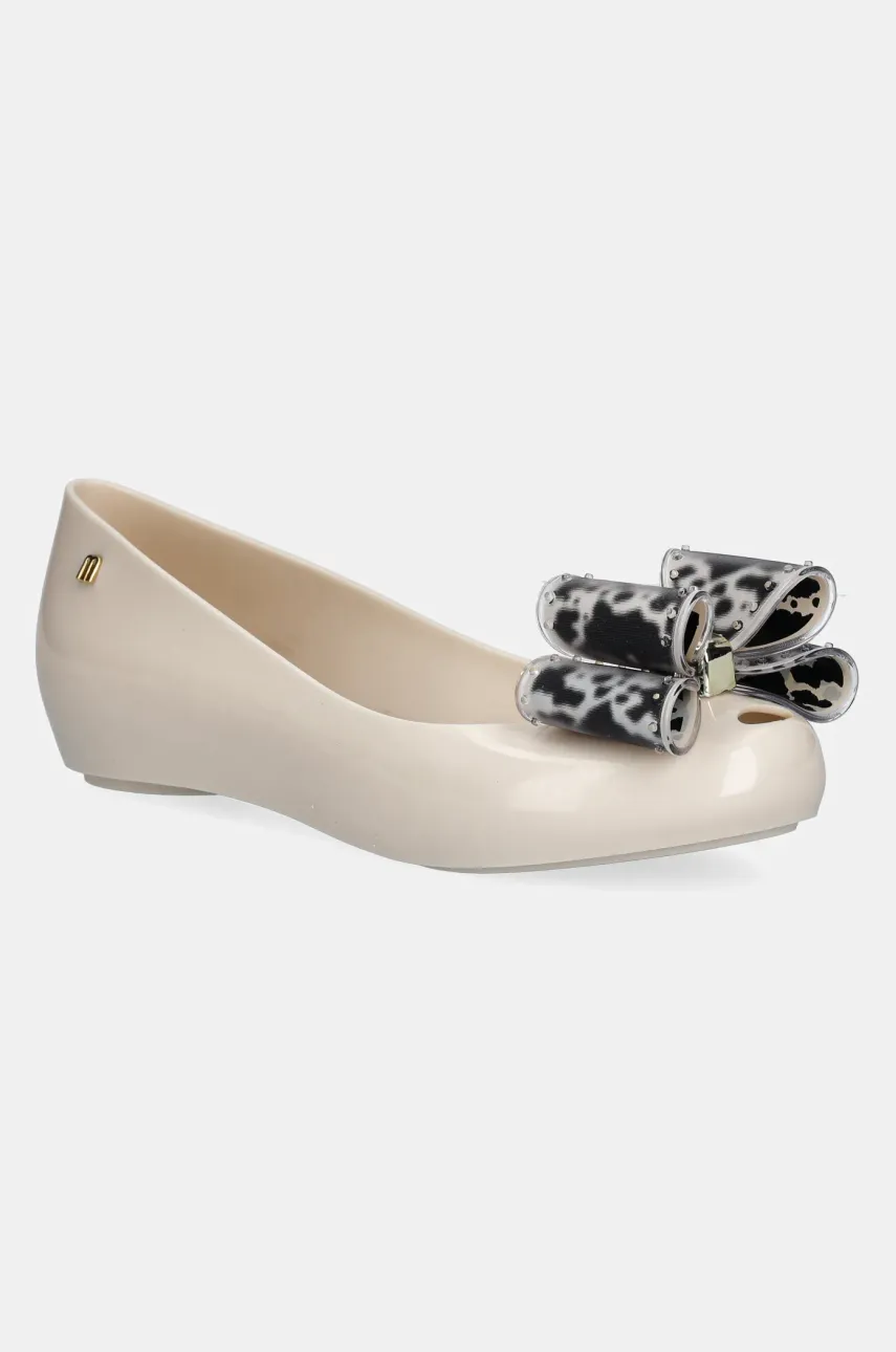 Μπαλαρίνες Melissa MELISSA ULTRAGIRL CLASSIC BOW AD χρώμα: μπεζ, M 35965.BC901