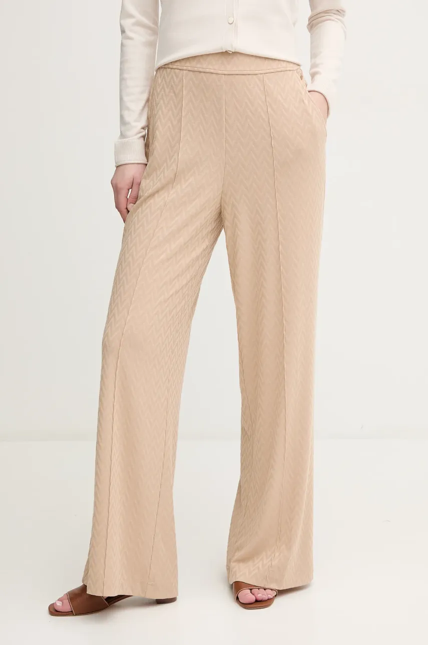 Παντελόνι Mos Mosh χρώμα: καφέ, 168610