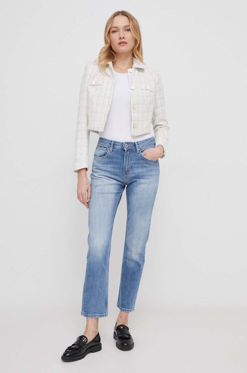 Τζιν παντελόνι Pepe Jeans STRAIGHT JEANS HW PL204592MI7