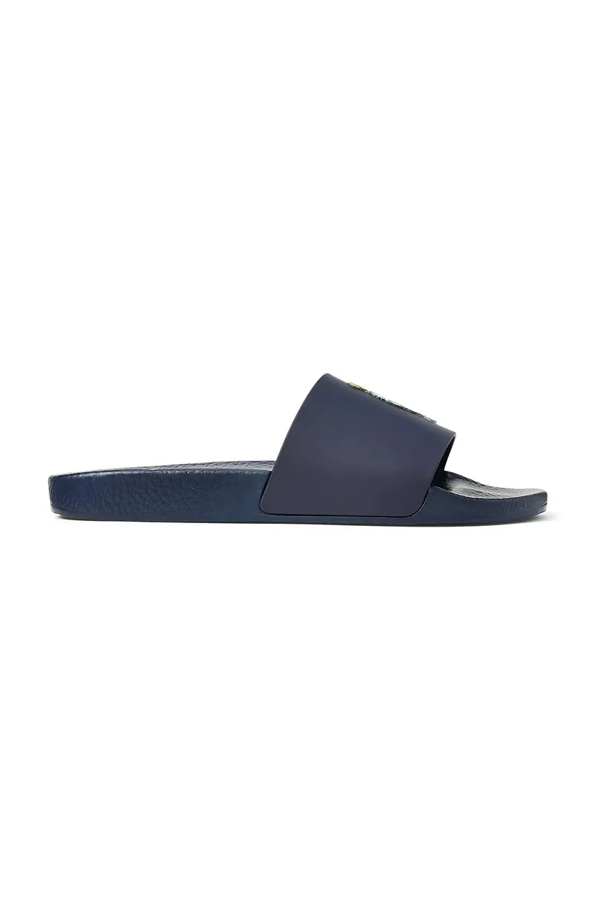 Παντόφλες Polo Ralph Lauren Polo Slide χρώμα: ναυτικό μπλε, 809962615002