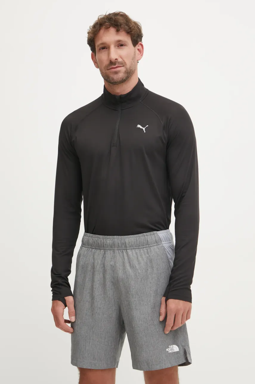 Φούτερ για τζόκινγκ Puma Velocity Cloudspun χρώμα: μαύρο, 526627