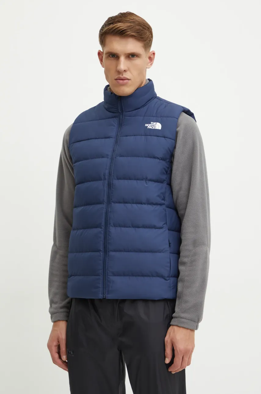 Αμάνικο μπουφάν The North Face Aconcagua 3 χρώμα: ναυτικό μπλε, NF0A84IK4GV1