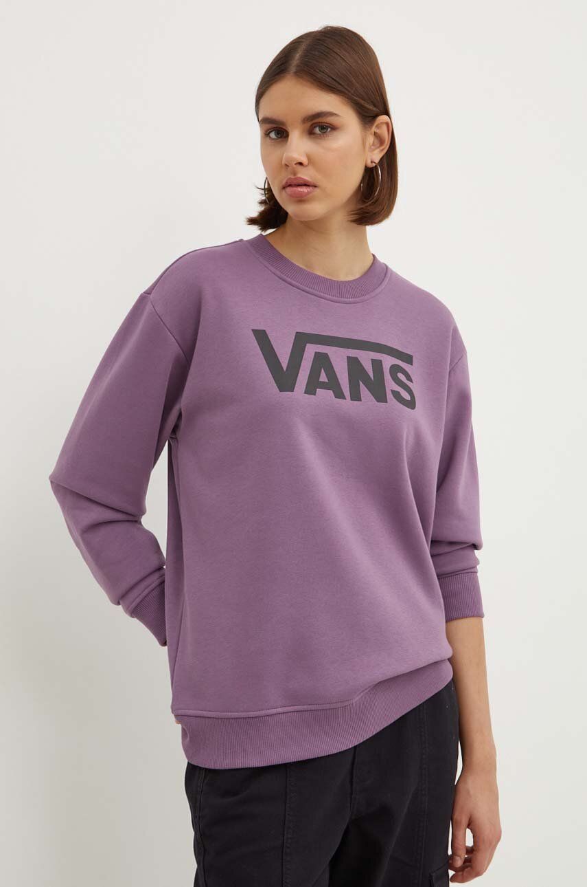 Μπλούζα Vans χρώμα: μοβ, VN000A5QCIF1