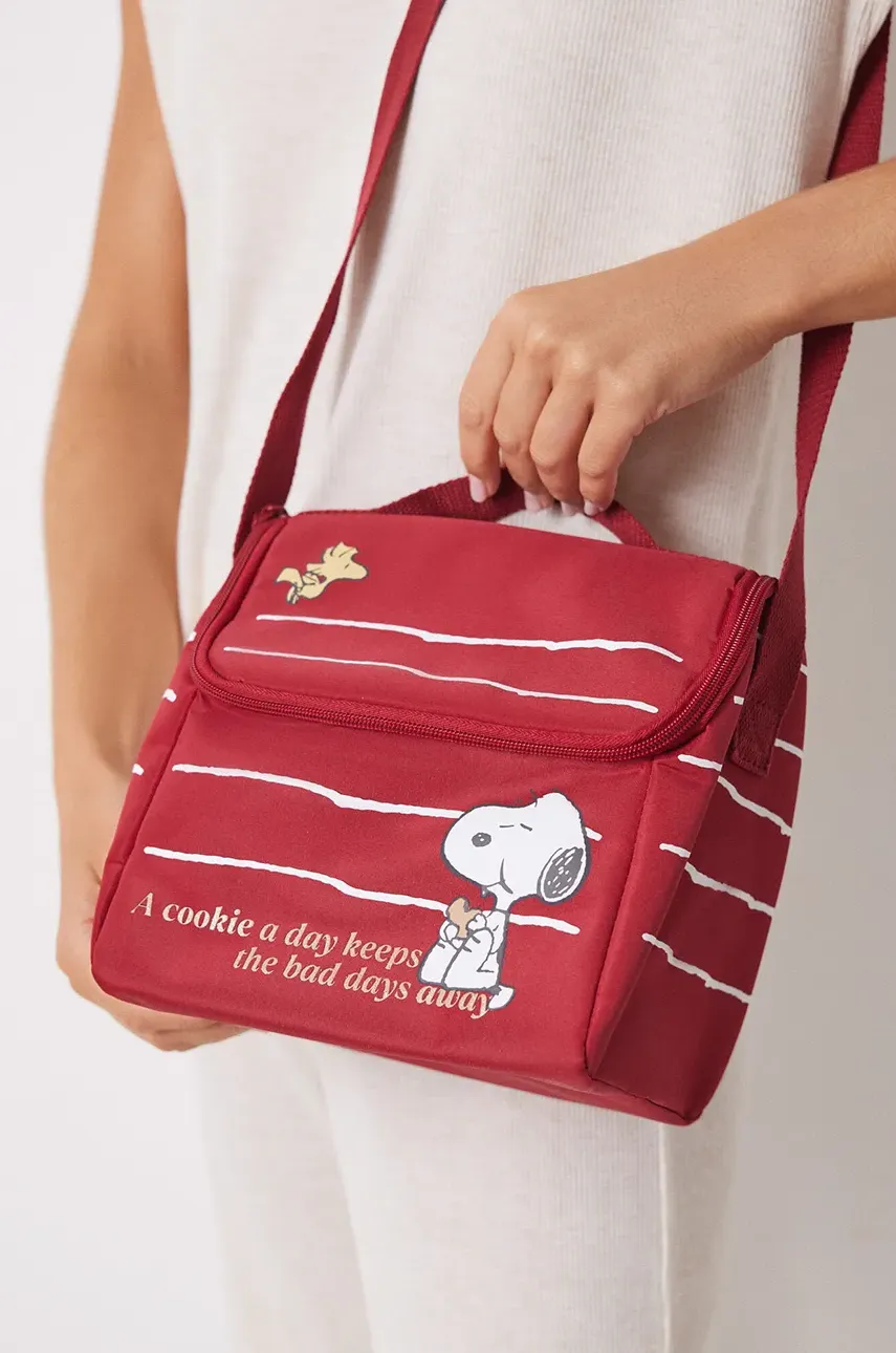 Θερμική τσάντα women'secret SNOOPY χρώμα: κόκκινο, 4848852
