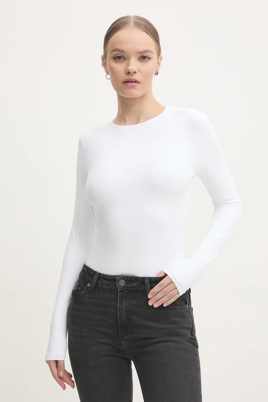Κορμάκι Abercrombie & Fitch χρώμα: μπεζ, KI139-4602