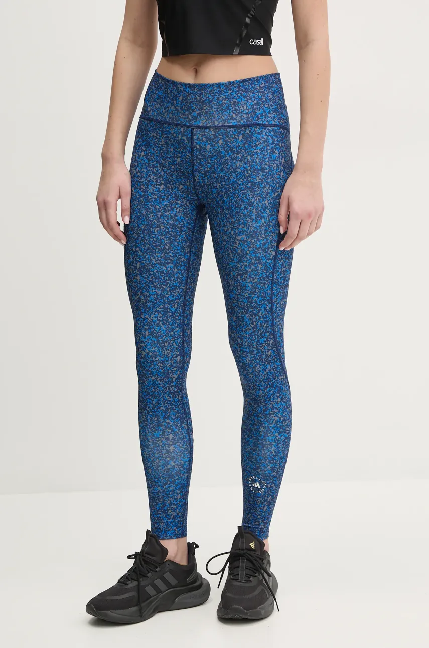 Κολάν adidas by Stella McCartney TruePurpose Optime χρώμα: ναυτικό μπλε, JF8483