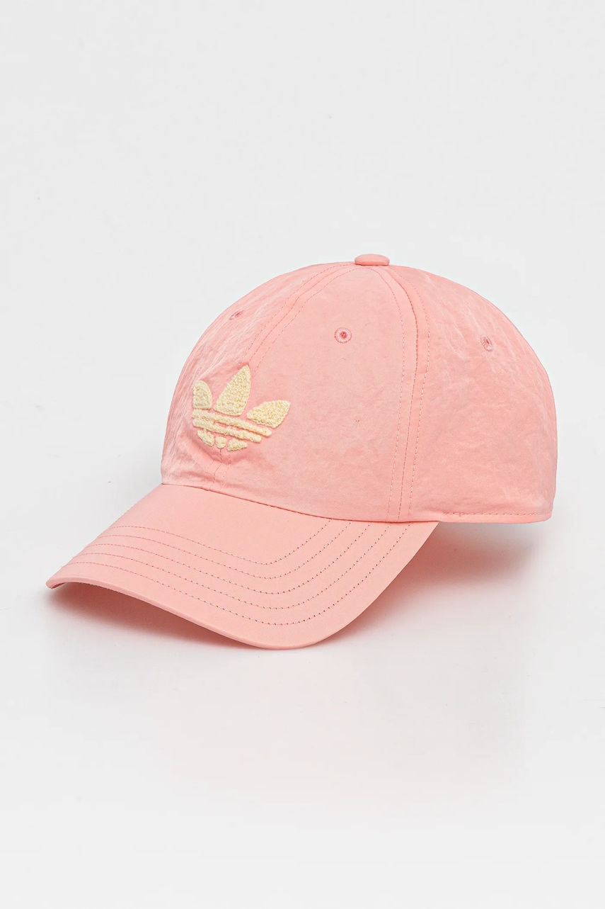 Καπέλο adidas Originals χρώμα: ροζ, JD5353