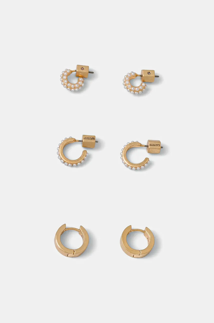 Σκουλαρίκια AllSaints 3-pack 37527051BRS711