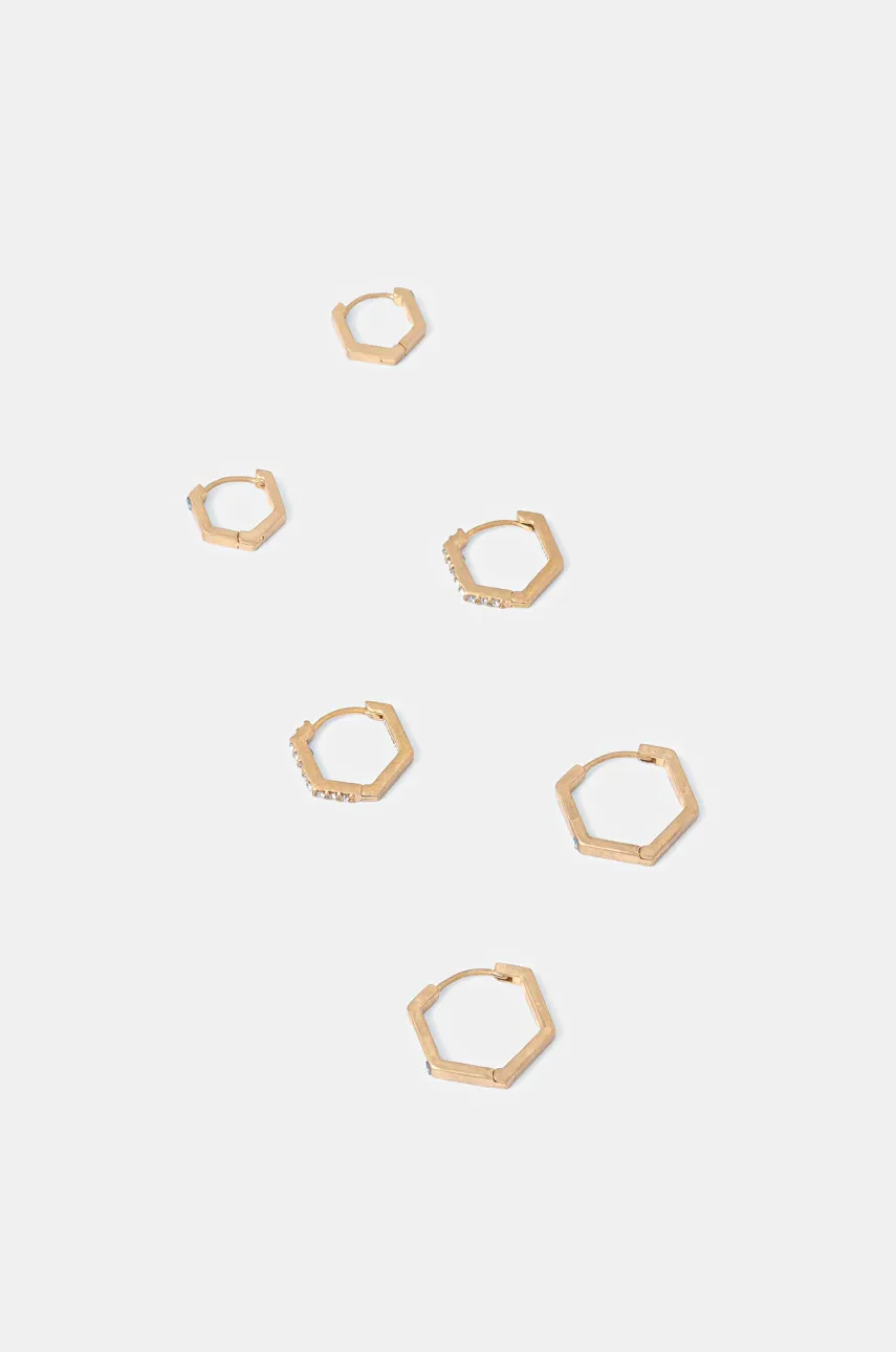Σκουλαρίκια AllSaints 3-pack 37527083BRS711