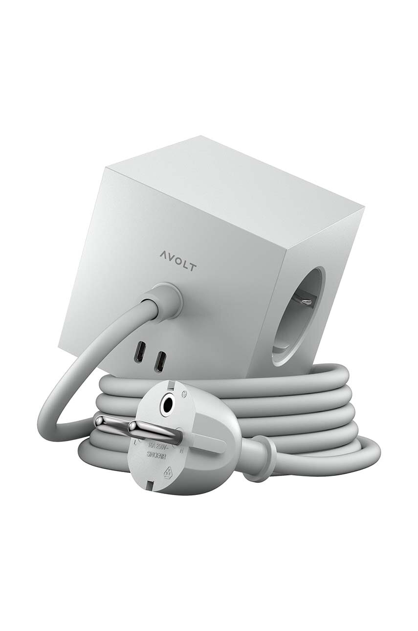 Μαγνητικός κύβος φόρτισης Avolt Square 1, 2 x USB, 1,8 m