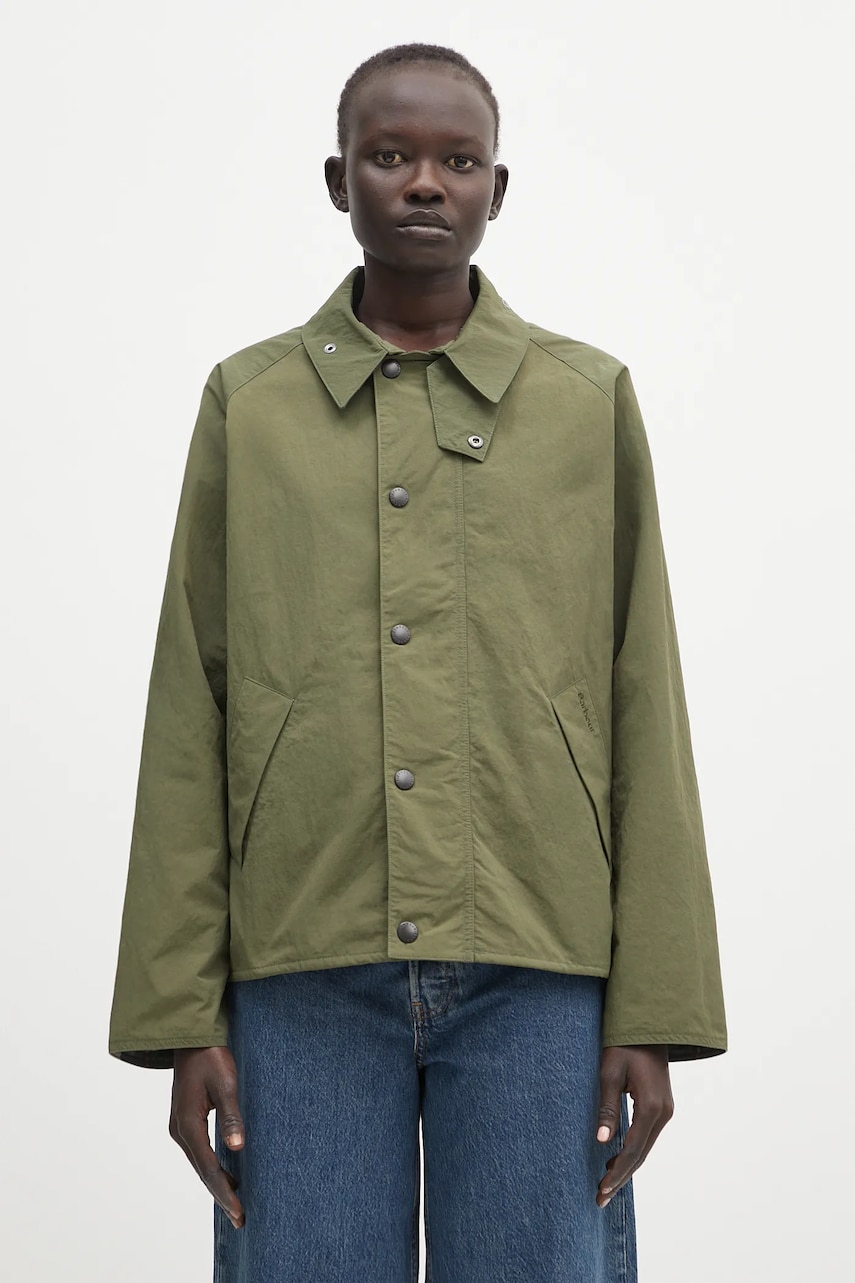 Μπουφάν Barbour Barbour Transport Lightweight Showerproof Jacket χρώμα: πράσινο, MSP0124