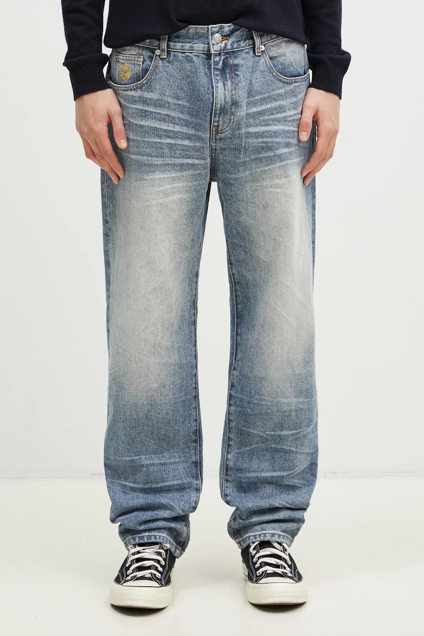 Τζιν παντελόνι Billionaire Boys Club Duck Embroidered Denim Pant B24426