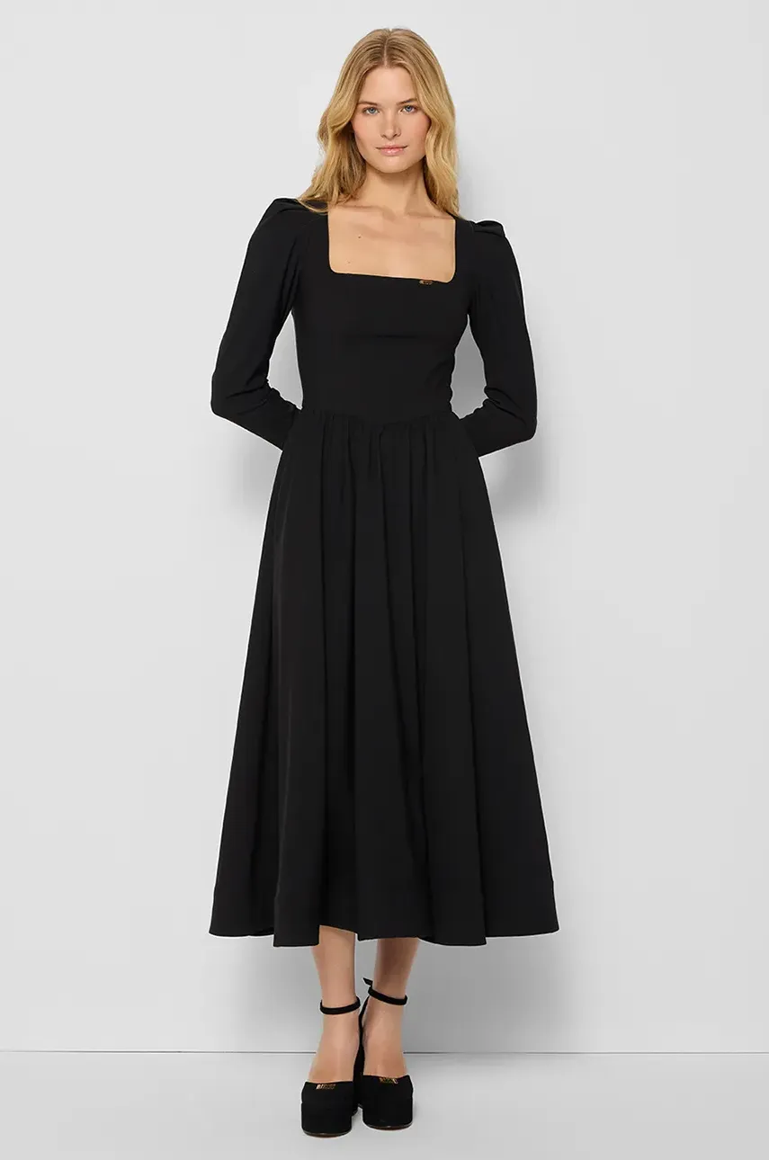 Φόρεμα Bizuu SYDELLE χρώμα: μαύρο, SUKIENKA SYDELLE_CZARNY_AW24