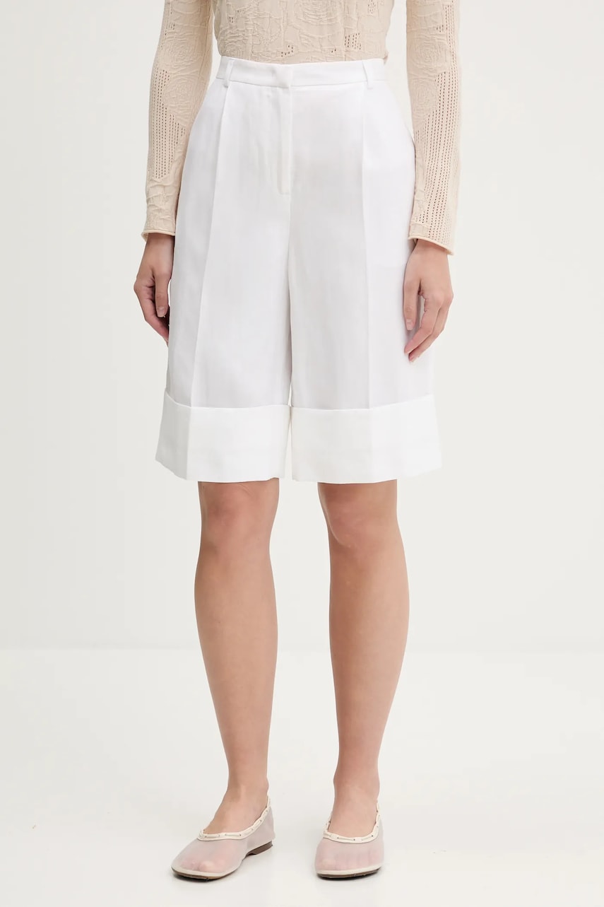 Σορτς Blugirl Blumarine χρώμα: άσπρο, RA5181.T8823