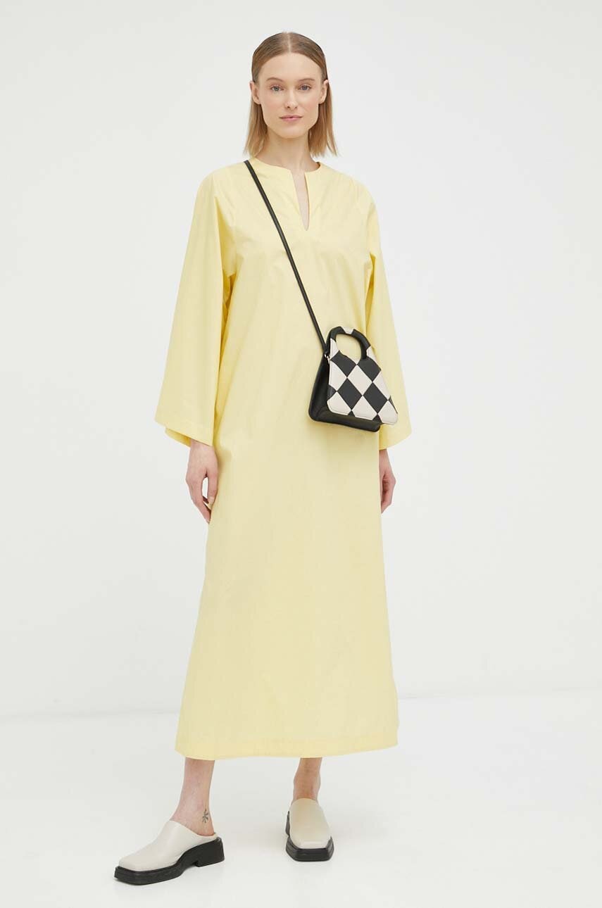 Φόρεμα By Malene Birger χρώμα: καφέ
