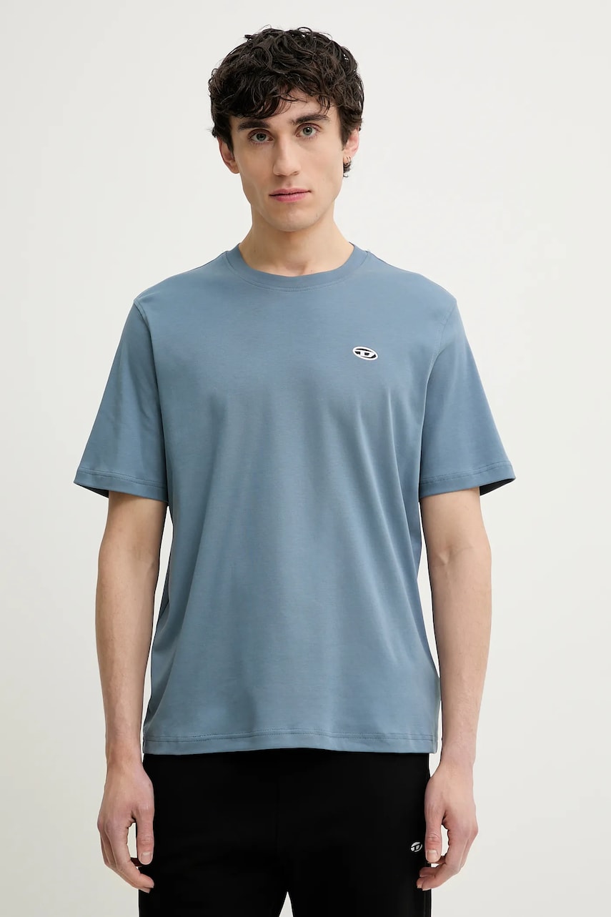 Μπλουζάκι Diesel T-ADJUST-DOVAL-PJ T-SHIRT χρώμα: μπλε, A15056.0AIJU