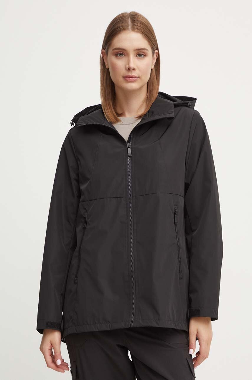 Μπουφάν Dkny χρώμα: μαύρο, DP4J9488