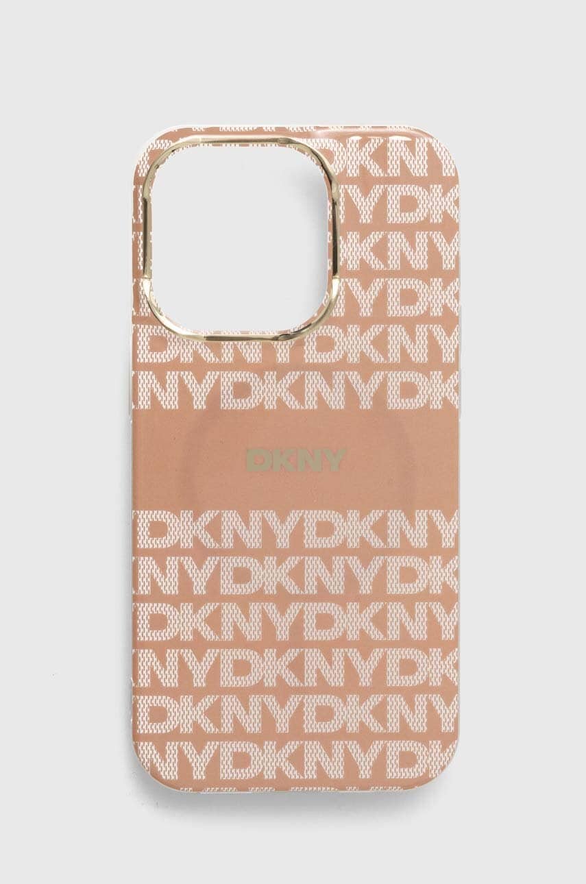 Θήκη κινητού Dkny iPhone 14 Pro 6.1 χρώμα: πορτοκαλί, DKHMP14LHRHSEP