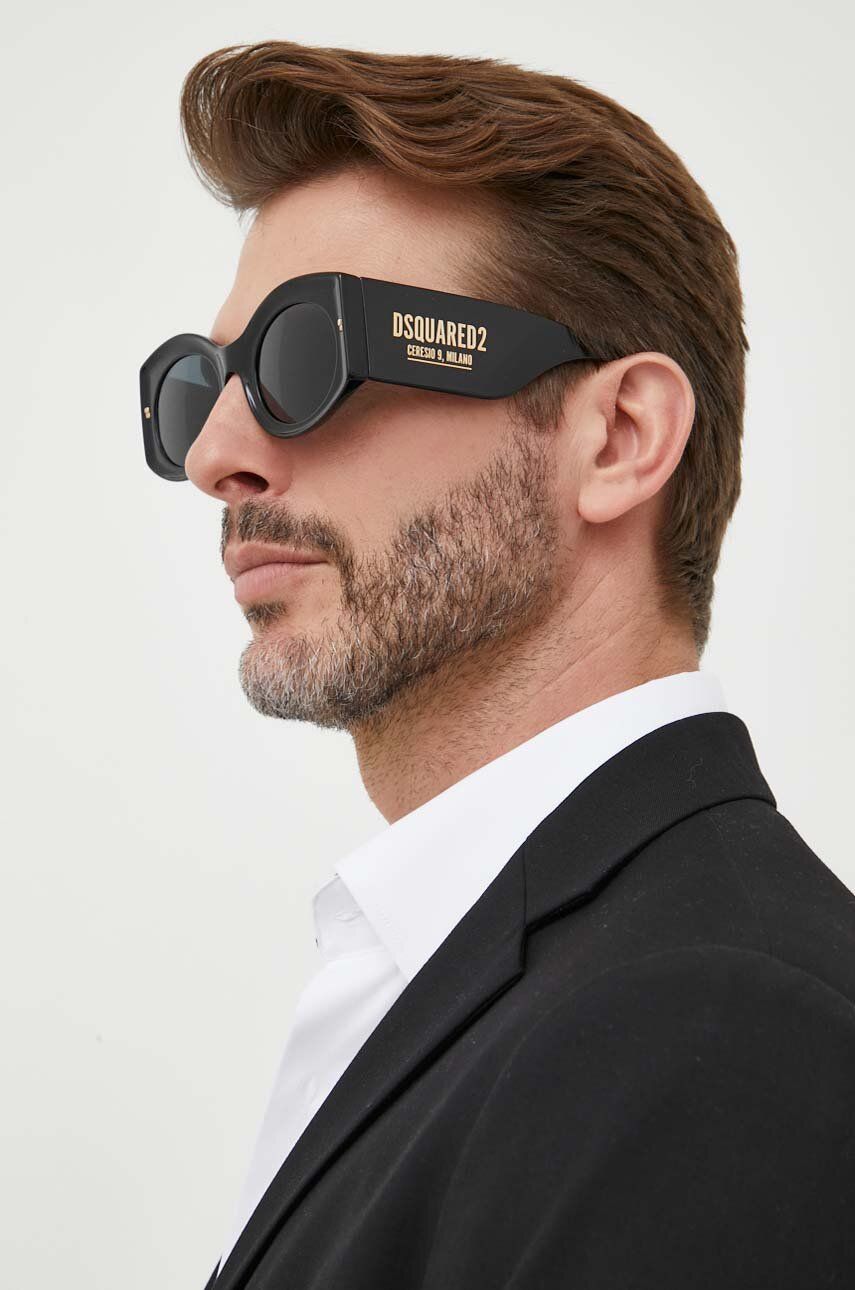 Γυαλιά ηλίου DSQUARED2 χρώμα: μαύρο