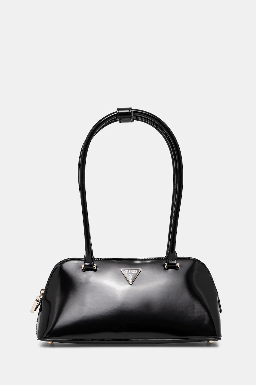 Τσάντα Guess ARNELA χρώμα: μαύρο, HWNG94 96080