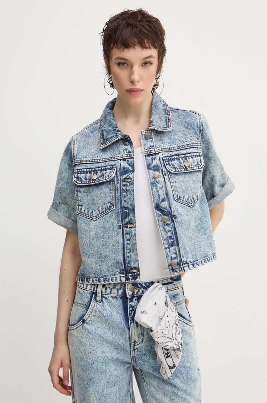 Τζιν πουκάμισο Guess Originals W4YG27 D4XY0