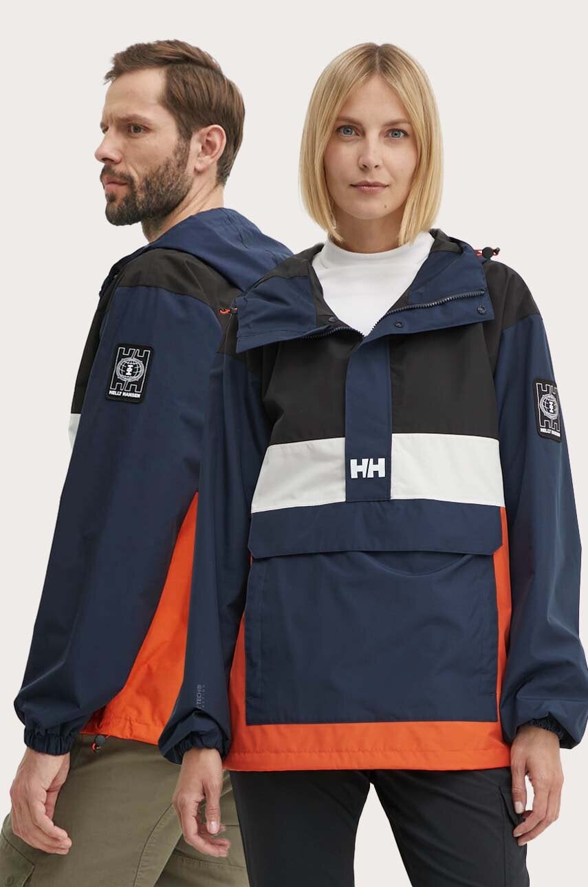 Αδιάβροχο μπουφάν Helly Hansen χρώμα: ναυτικό μπλε