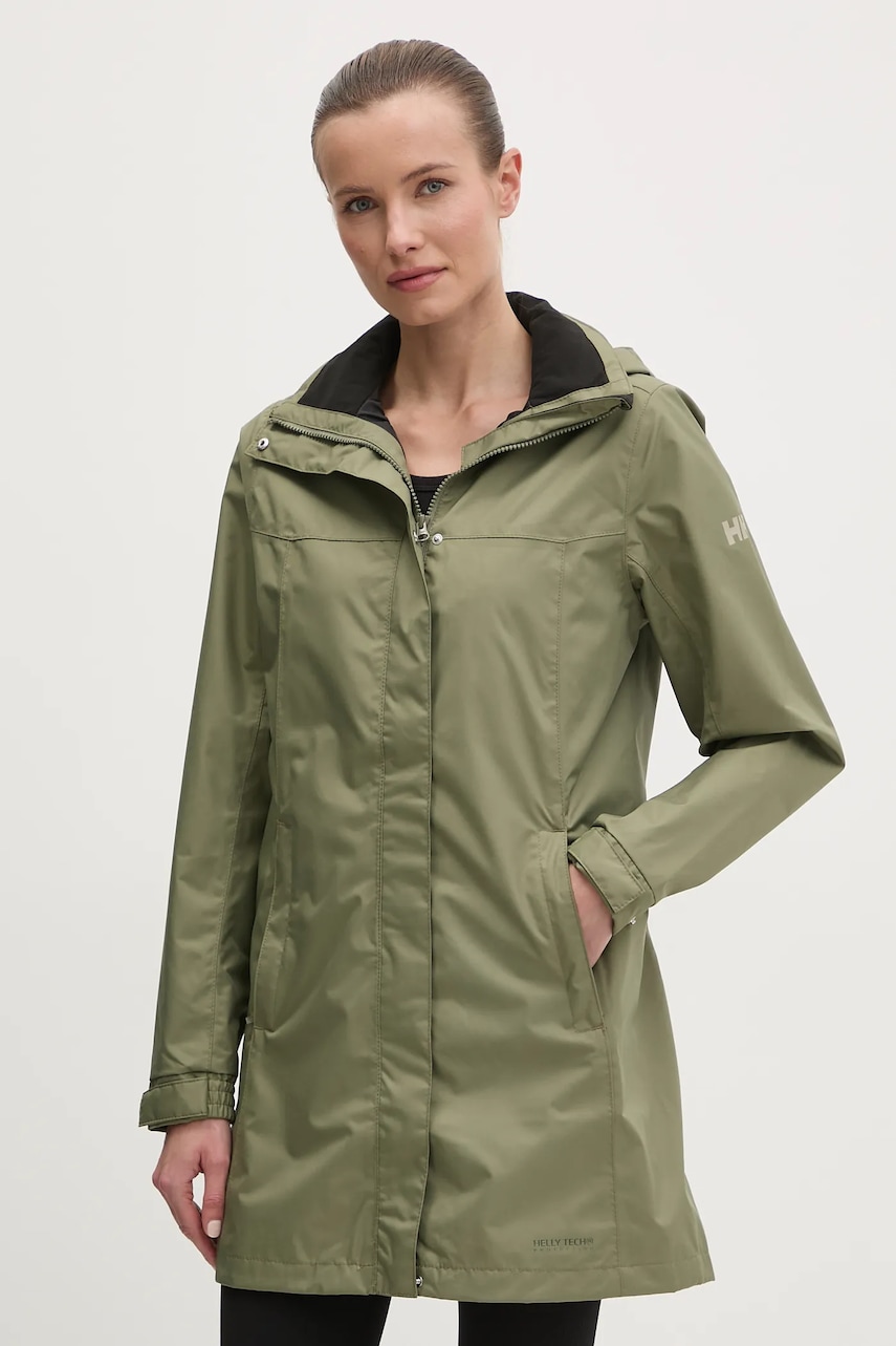 Αδιάβροχο μπουφάν Helly Hansen χρώμα: πράσινο, 62648